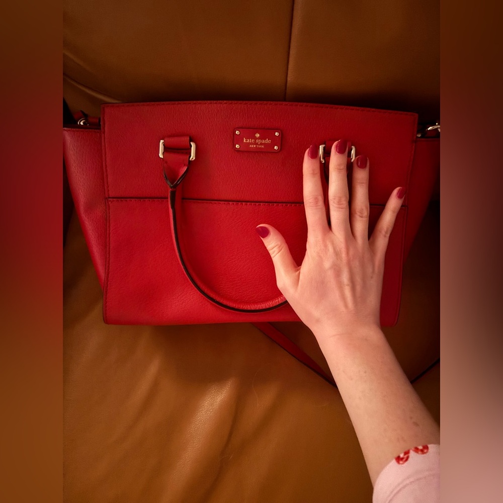 Kate Spade Cherry Red Shoulder Bag - Picture 5 of 5
